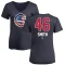 Women's Lee Smith Name and Number Banner Wave V-Neck T-Shirt - Navy