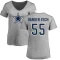 Women's Leighton Vander Esch Name & Number T-Shirt - Ash