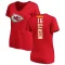 Women's Len Dawson Backer Slim Fit T-Shirt - Red