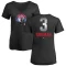 Women's Leody Taveras Midnight Mascot V-Neck T-Shirt - Black