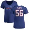 Women's Leonard Floyd Name & Number Slim Fit T-Shirt - Royal