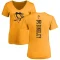 Women's Les Binkley One Color Backer T-Shirt - Gold