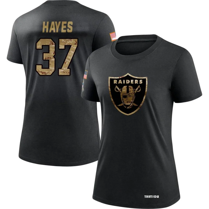 Women's Tee Higgins 2020 Salute To Service Performance T-Shirt - Black -  Tshirtsedge