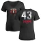 Women's Lewis Thorpe Midnight Mascot V-Neck T-Shirt - Black