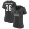 Women's Logan Thompson Heather 2023 Western Conference Champions V-Neck T-Shirt - Charcoal