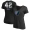 Women's Lorenzen Wright Midnight Mascot T-Shirt - Black