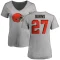 Women's Lorenzo Burns Name & Number Slim Fit T-Shirt - Ash