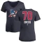 Women's Lucas Erceg Name and Number Banner Wave V-Neck T-Shirt - Navy