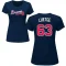 Women's Lucas Luetge Name & Number T-Shirt - Navy