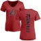 Women's Luis Gonzalez Backer Slim Fit T-Shirt - Red