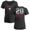 Women's Luis Gonzalez Midnight Mascot V-Neck T-Shirt - Black