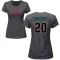 Women's Luis Gonzalez Name & Number T-Shirt - Charcoal