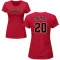 Women's Luis Gonzalez Name & Number T-Shirt - Crimson