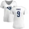 Women's Luis Perez Name & Number Slim Fit T-Shirt - White