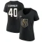 Women's Lukas Cormier 2023 Stanley Cup Final Name & Number V-Neck T-Shirt - Black