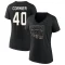 Women's Lukas Cormier 2023 Western Conference Champions Goal Tender V-Neck T-Shirt - Black