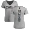 Women's Lukas Cormier Backer Slim Fit V-Neck T-Shirt - Heathered Gray