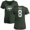 Women's Luke Falk Name & Number Slim Fit T-Shirt - Green