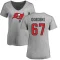 Women's Luke Goedeke Name & Number Slim Fit T-Shirt - Ash