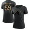 Women's Luke Kuechly 2020 Salute To Service Performance T-Shirt - Black