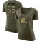 Women's Luke Wypler Legend Salute to Service Scoop Neck T-Shirt - Olive