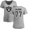 Women's Lyle Alzado Name & Number Slim Fit T-Shirt - Ash