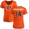 Women's Mac Hippenhammer Name & Number Slim Fit T-Shirt - Orange