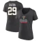 Women's Mack Guzda Heather 2023 Eastern Conference Champions V-Neck T-Shirt - Charcoal