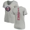 Women's Maikel Franco Backer Slim Fit T-Shirt - Ash