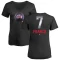 Women's Maikel Franco Midnight Mascot V-Neck T-Shirt - Black