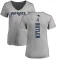 Women's Malcolm Butler Backer V-Neck T-Shirt - Ash