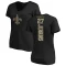 Women's Malcolm Jenkins Backer Slim Fit T-Shirt - Black