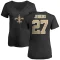 Women's Malcolm Jenkins Name & Number Slim Fit T-Shirt - Black