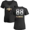 Women's Malik Flowers Midnight Mascot T-Shirt - Black