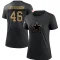 Women's Malik Jefferson 2020 Salute To Service Performance T-Shirt - Black