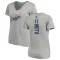 Women's Manny Mota Backer Slim Fit T-Shirt - Ash