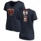 Women's Marcedes Lewis Backer Slim Fit T-Shirt - Navy