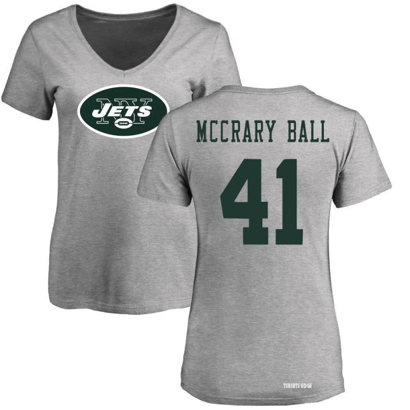 Women's Marcelino McCrary-Ball One Color T-Shirt - Ash - Tshirtsedge