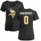 Women's Marcus Davenport Name & Number Slim Fit T-Shirt - Black