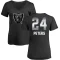 Women's Marcus Peters Midnight Mascot T-Shirt - Black