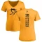 Women's Marcus Pettersson One Color Backer T-Shirt - Gold