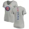 Women's Marcus Stroman Backer Slim Fit T-Shirt - Ash