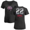 Women's Mark Appel Midnight Mascot V-Neck T-Shirt - Black