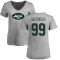 Women's Mark Gastineau Name & Number Slim Fit T-Shirt - Ash