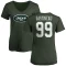 Women's Mark Gastineau Name & Number Slim Fit T-Shirt - Green