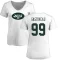 Women's Mark Gastineau Name & Number Slim Fit T-Shirt - White