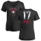 Women's Mark Grace Midnight Mascot V-Neck T-Shirt - Black