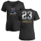 Women's Mark Gubicza Midnight Mascot V-Neck T-Shirt - Black