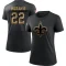 Women's Mark Ingram II 2020 Salute To Service Performance T-Shirt - Black