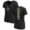 Women's Mark Ingram II Backer Slim Fit T-Shirt - Black